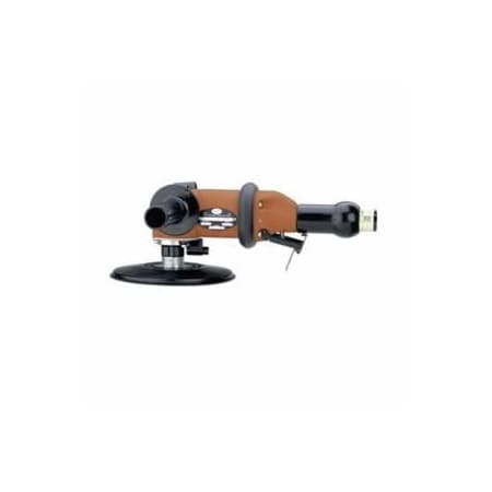 Sioux Tools Right Angle Sander, ToolKit Bare Tool, 7 Disc dia, 5811, 6000 RPM, 1 hp, 35 CFM Under Load18 C 1287L